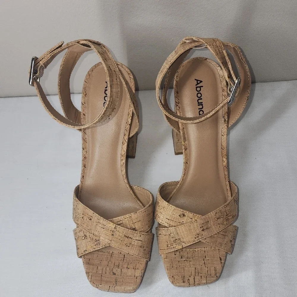 Abound Tenille Platform Sandal In Natural Cork